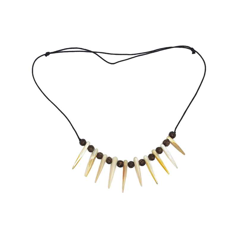 Perlmutt Stäbchen Kette